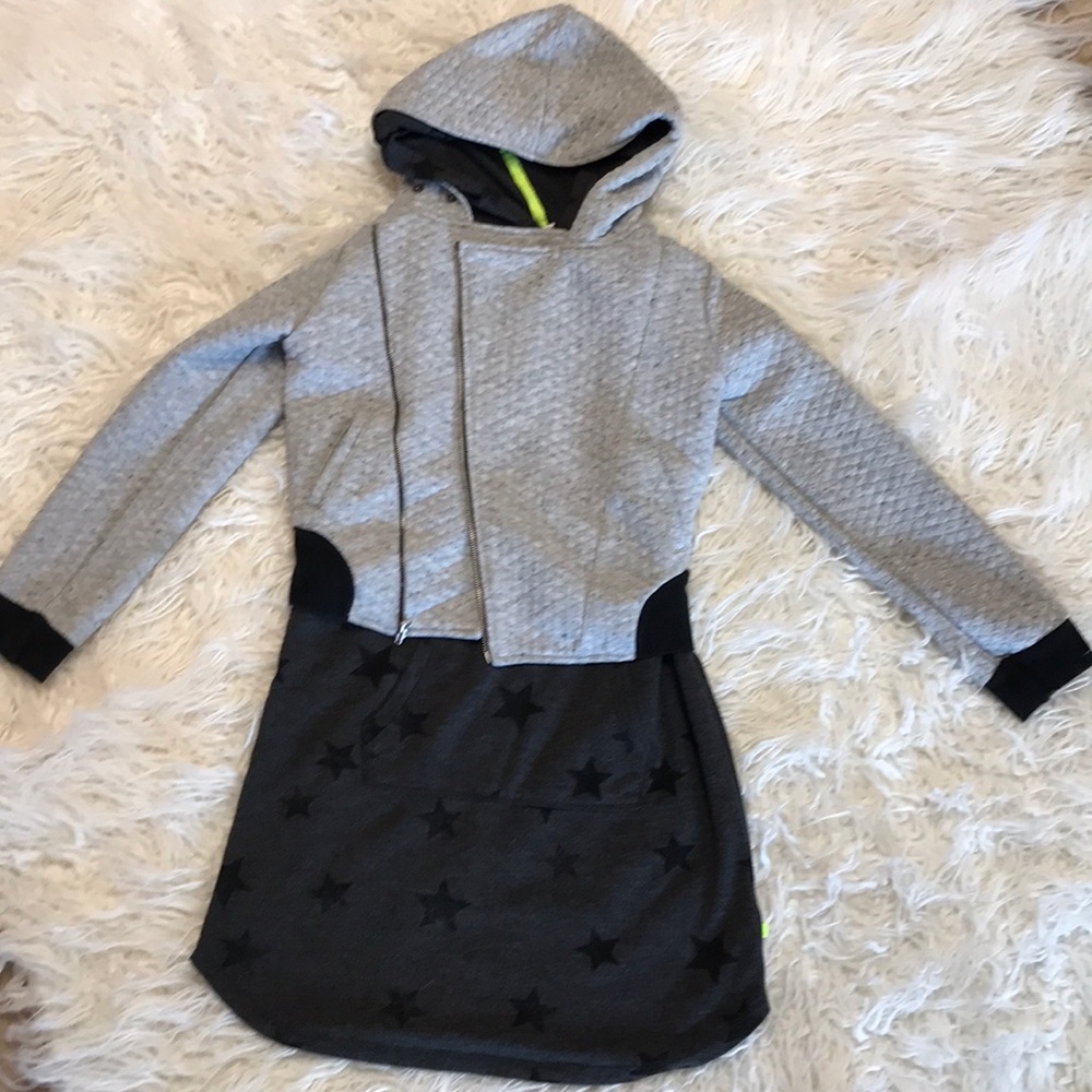 Dress and crop hoodie bundle